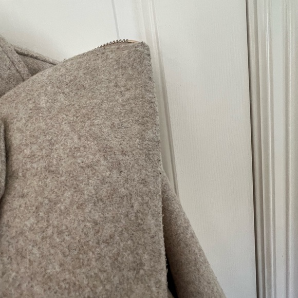 Zara Beige Moto Jacket - Picture 4 of 7